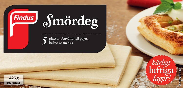 smördeg förpacking
