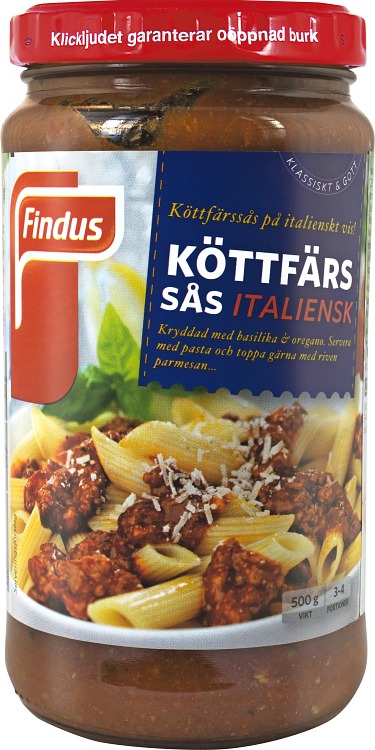 köttfärssås i burk
