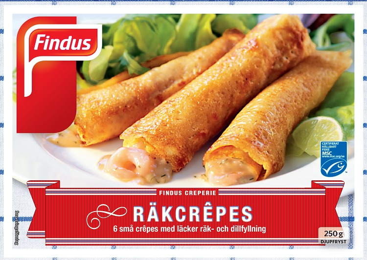 förpackningsomslag räkcrepes
