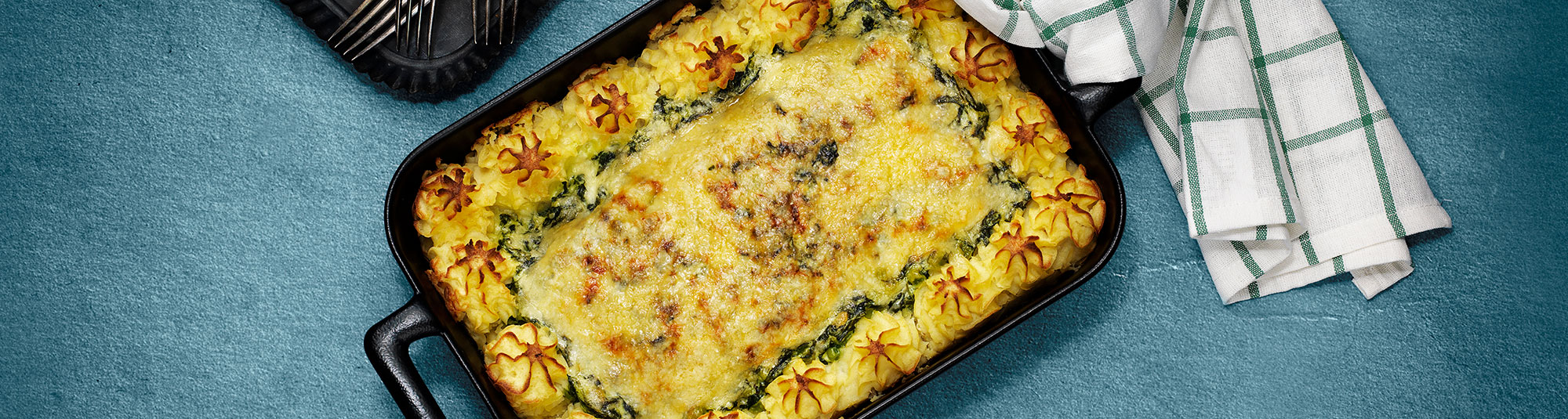 Fiskgratäng Florentine