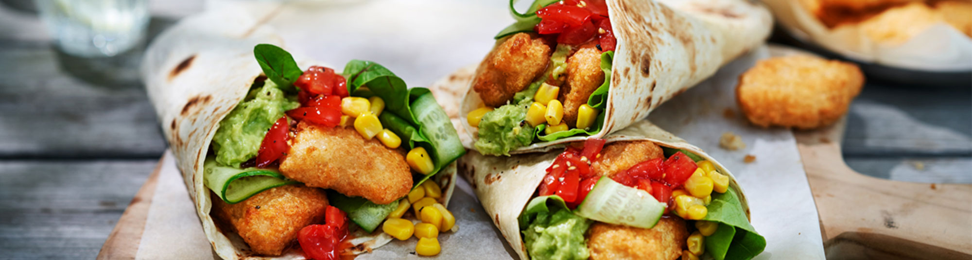 Fish Wrap med avokadokräm