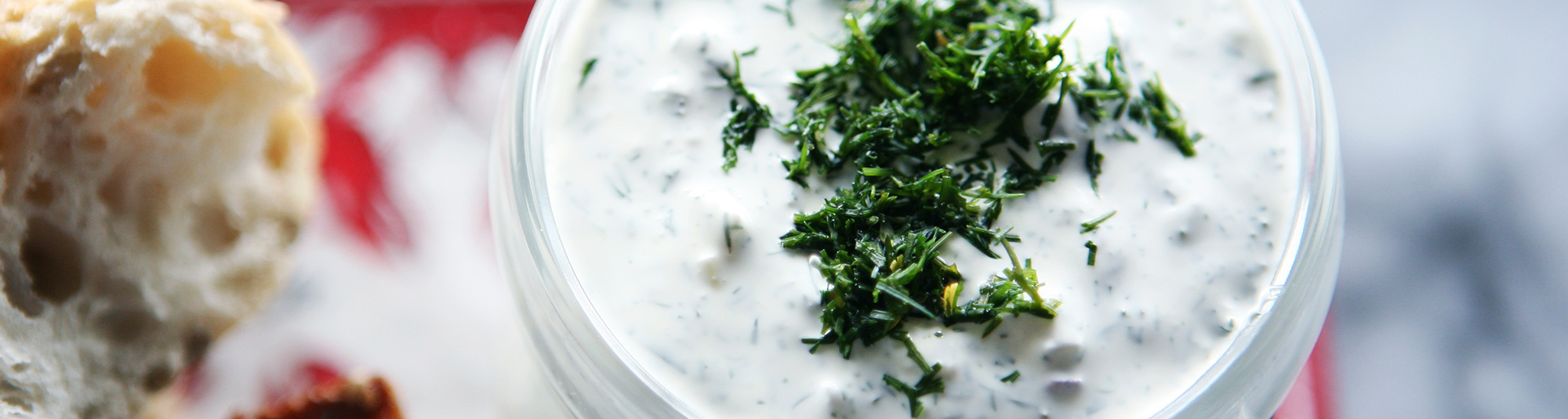 Dipp med löjrom & dill