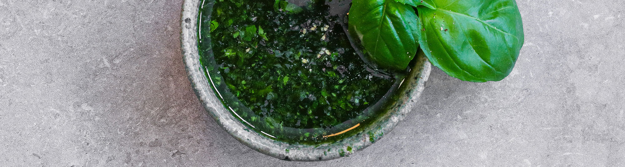 Salsa Verde med basilika