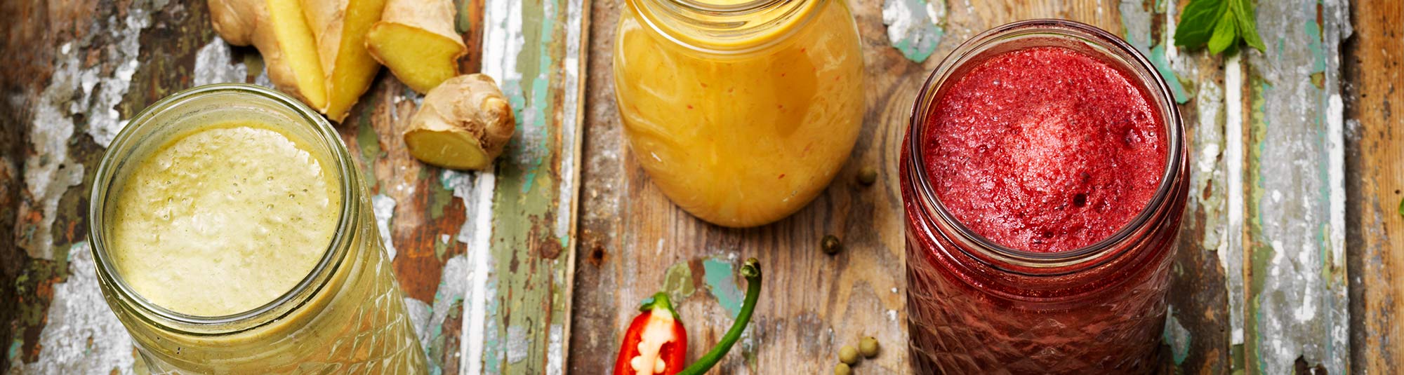 Smoothie - Jordgubb med grönpeppar